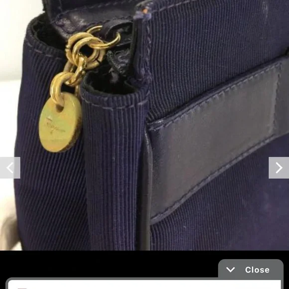 Salvatore Ferragamo Navy blue Cosmetic Case/Clutch - Picture 3 of 11